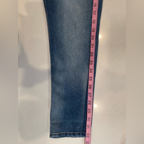 Free People Woman’s Medium Wash Skinny Denim Jeans Size:26 - Picture 11 of 12